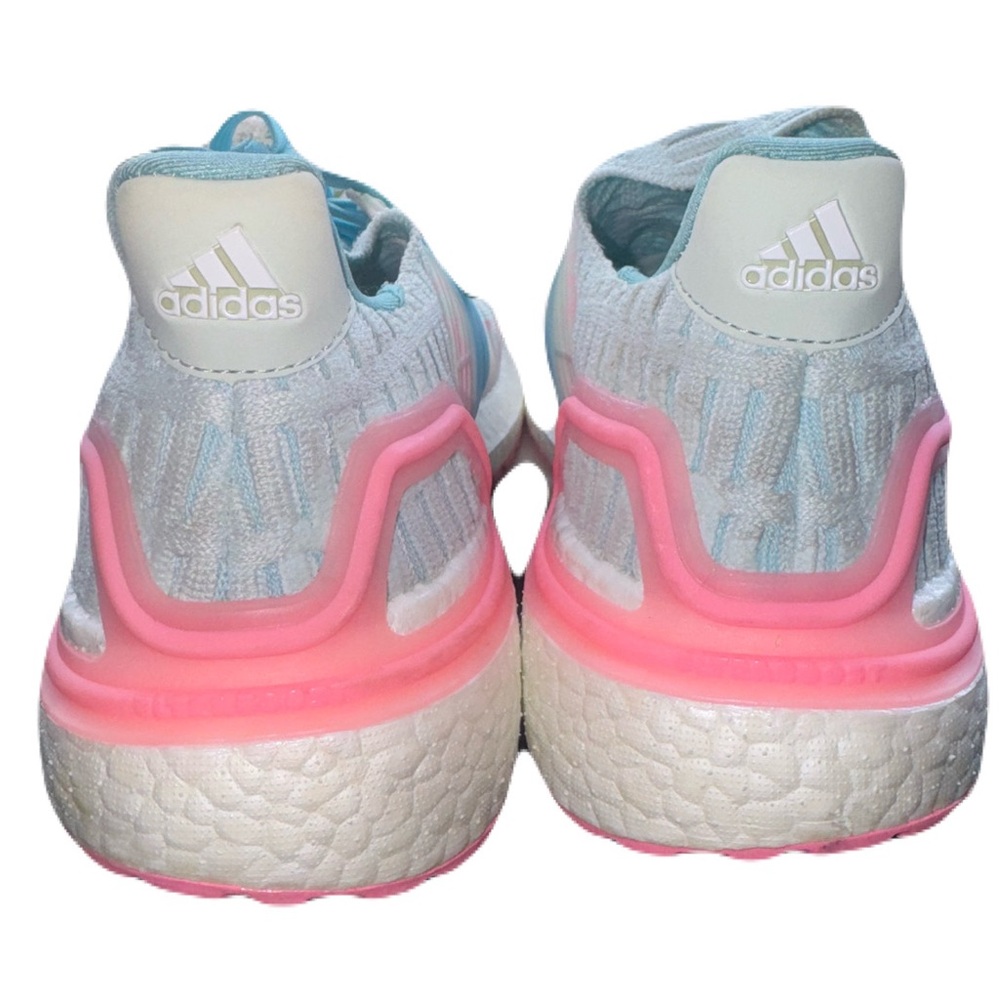 Adidas UltraBoost DNA Climacool 'Almost Blue Beam Pink' Shoes - Picture 4 of 14
